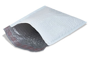 White Poly Bubble Mailers, Padded Envelopes, Bubble Wrap