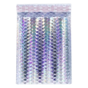 Holographic Thermal Metallic Bubble Mailers