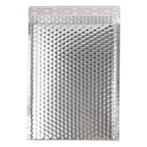 Silver Thermal Metallic Bubble Mailers