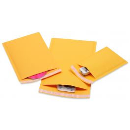 W.B. Mason Co. Ecolite Bubble Lined Self-Seal Mailers, #1, 7-1/4 In X - Foto 4