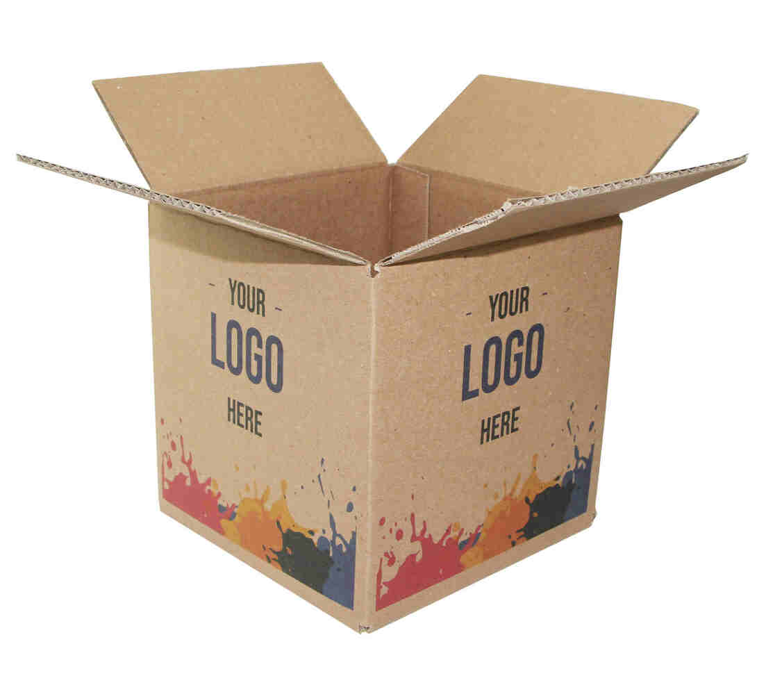 White-on-Kraft Mailer Boxes, Low MOQ & Fast Delivery