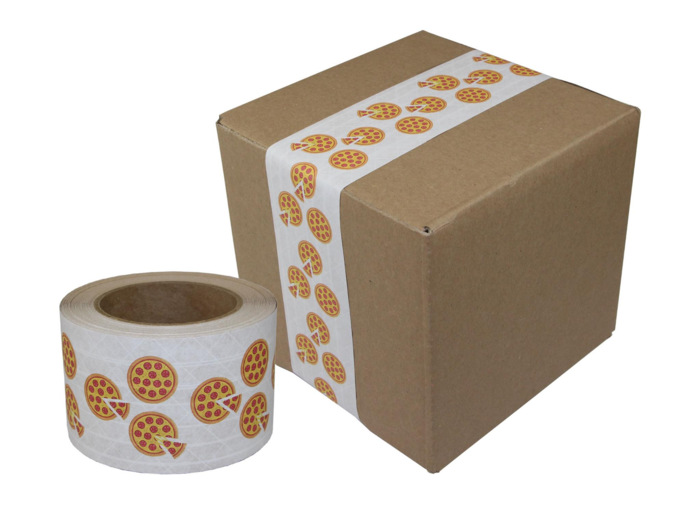 ZebraPack custom printing tape example