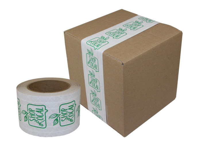 ZebraPack custom printing tape example